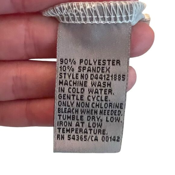 3 for $30! Tan Jay patterned beaded tunic. Size small - Picture 4 of 7